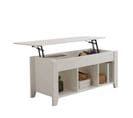 Table Basse Relevable De Salon Avec Coffre De Rangement Sumatra