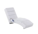 Fauteuil Massant Et Chauffant En Similicuir Pour Salon Relax Hugues