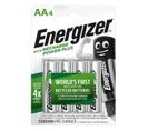 Piles Rechargeables Energizer Power Plus Aa/lr6 2000 Mah, Pack De 4