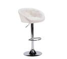 Tabouret De Bar Design Chesterfield En Similicuir Pied Métal Dali