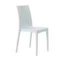 Chaise Jardin Terrasse Empilable Bar Bistrot Moderne Confortable Maya