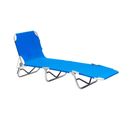 Bain De Soleil Pliant Transat De Plage En Aluminium Retreat