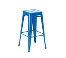 Tabouret De Bar Design Industriel En Acier Métal Monet