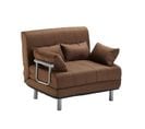 Fauteuil Convertible Robuste En Tissu Lit Convertible Salinger