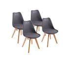 Chaises De Salle à Manger Scandinave, Girs, Lot De 4