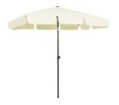 Parasol De Plage Jaune Sable 200x125 Cm