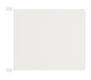 Brise-Vue Vertical Blanc 60x420 Cm Tissu Oxford
