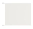 Brise-Vue Vertical Blanc 250x360 Cm Tissu Oxford
