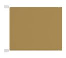 Brise-Vue Vertical Beige 60x600 Cm Tissu Oxford