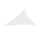Voile D'ombrage 160 G/m² Blanc 4x5x6,8 M Pehd