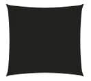 Voile De Parasol Tissu Oxford Carré 3x3 M Noir