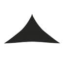 Voile D'ombrage 160 G/m² Noir 4x4x5,8 M Pehd