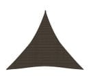 Voile D'ombrage 160 G/m² Marron 4,5x4,5x4,5 M Pehd