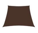 Voile De Parasol Tissu Oxford Trapèze 3/4x3 M Marron