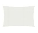 Voile D'ombrage 160 G/m² Blanc 6x8 M Pehd