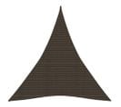 Voile D'ombrage 160 G/m² Marron 3x4x4 M Pehd