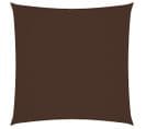 Voile De Parasol Tissu Oxford Carré 2x2 M Marron