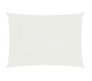 Voile D'ombrage 160 G/m² Blanc 4x5 M Pehd