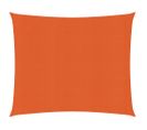 Voile D'ombrage 160 G/m² Orange 3,6x3,6 M Pehd