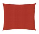 Voile D'ombrage 160 G/m² Rouge 5x5 M Pehd