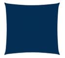 Voile De Parasol Tissu Oxford Carré 5x5 M Bleu