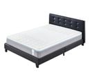 Ensemble Matelas + Lit Avec Tête De Lit 140x200 Cm, Yspilon Souple 28cm D’épaisseur