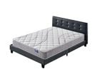 Ensemble Matelas + Lit Avec Tête De Lit 140x190 Cm, Essem 25cm D’épaisseur Mousse Haute Densité