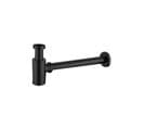 Siphon De Lavabo Design Universel 1 1/4 X 32mm,syphon Réglable, Anti Odeur (noir)