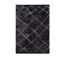 Tapis De Salon Volero En Polyester - Gris Anthracite - 160x230 Cm