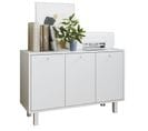 Buffet Blanc 3 Portes 3 Niches Hi