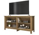 Meuble TV 65 Pouces Maxi Chêne 4 Niches L 148 H 69.5 P 38.5 Cm