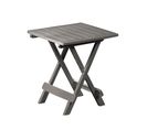 Table Pliante Adige - 44x44xh 50 Cm - Gris Anthracite