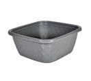 Bassine Carrée "diamant" 9l Taupe