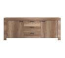 Buffet Brera - Chene - 2 Portes + 3 Tiroirs - L 210 X P 43 X H 83 Cm