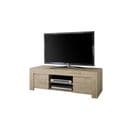 Meuble TV Deux Portes En Bois - L138 Cm