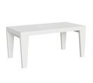 Table Extensible 90x180/284 Cm Spimbo Frêne Blanc