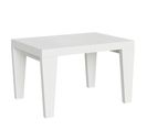 Table Extensible 90x130/390 Cm Spimbo Frêne Blanc