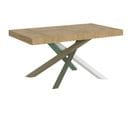 Table Extensible 90x160/420 Cm Volantis Chêne Nature Cadre 4/a