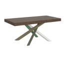 Table Extensible 90x180/440 Cm Volantis Noyer Cadre 4/a