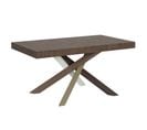 Table Extensible 90x160/264 Cm Volantis Noyer Cadre 4/c