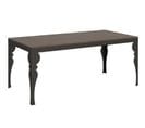 Table Extensible 90x180/284 Cm Paxon Evolution Noyer Cadre Anthracite