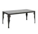 Table Extensible 90x180/440 Cm Paxon Evolution Ciment Cadre Anthracite