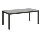 Table Extensible 90x180/284 Cm Everyday Evolution Ciment Cadre Anthracite