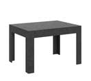 Table Extensible 90x120/180 Cm Bibi Anthracite Spatulé