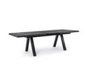 Table De Jardin 10 Personnes Bizzotto Krion 205-265 X 103 Cm - Anthracite