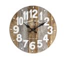 Horloge Murale Horloge Décorative Vintage Rustique 34x34x4