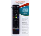 Telecommande Universelle Pour Televiseur Hisense  01989 Pour Televiseur