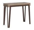 Console Extensible 90x40/300 Cm Rio Chêne Nature Cadre Ruille