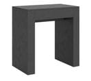 Console Extensible 78x47/299 Cm Allin Anthracite Spatulé