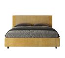 Lit Rembourré Sans Sommier 160x210 Tissu Norris 08 Labirinto 06 Rosal